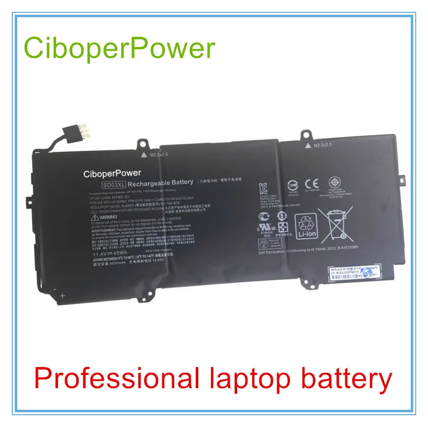 Оригинальный аккумулятор SD03XL для Chromebook 13 G1 Core m5 847462-1C1 HSTNN-IB7K
Оригинальный аккумулятор SD03XL для Chromebook 13 G1 Core m5 847462-1C1 HSTNN-IB7K