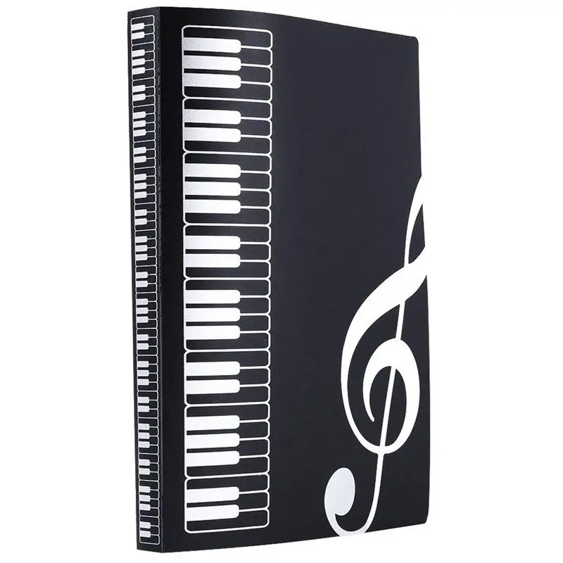 HOT-Music Sheet File Paper Documents Storage Folder Holder PVC.A4 Size,40 Pockets (Black)
HOT-Music Sheet File Paper Documents Storage Folder Holder PVC.A4 Size,40 Pockets (Black)