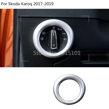 Car Stick ABS Matte Front Headlight Light Switch Button Inner Trim Frame Lamp Panel 1pcs For Skoda Karoq 2017 2018 2019 2020
Car Stick ABS Matte Front Headlight Light Switch Button Inner Trim Frame Lamp Panel 1pcs For Skoda Karoq 2017 2018 2019 2020