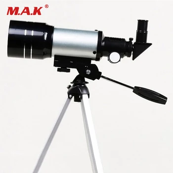 Professional Astronomical Monocular Telescope F30070M Silver with Tripod Barlow Lens Eyepiece Moon Filter For Astronomic Space
Professional Astronomical Monocular Telescope F30070M Silver with Tripod Barlow Lens Eyepiece Moon Filter For Astronomic Space
