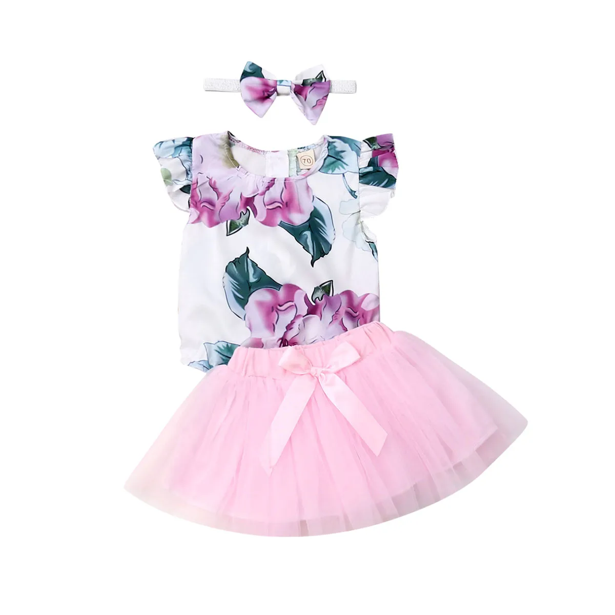 Toddler Baby Girl Floral Clothes Sets 3pcs Romper Lace Tulle Skirt Headband Outfits Set 0-18M
Toddler Baby Girl Floral Clothes Sets 3pcs Romper Lace Tulle Skirt Headband Outfits Set 0-18M