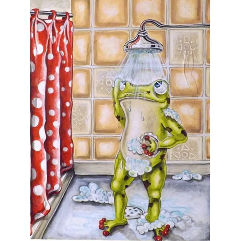 5D Diy diamond embroidery crystals,Bathing Frog Full Diamond Painting Cross Stitch Mosaic Picture pattern Wall stickers
5D Diy diamond embroidery crystals,Bathing Frog Full Diamond Painting Cross Stitch Mosaic Picture pattern Wall stickers