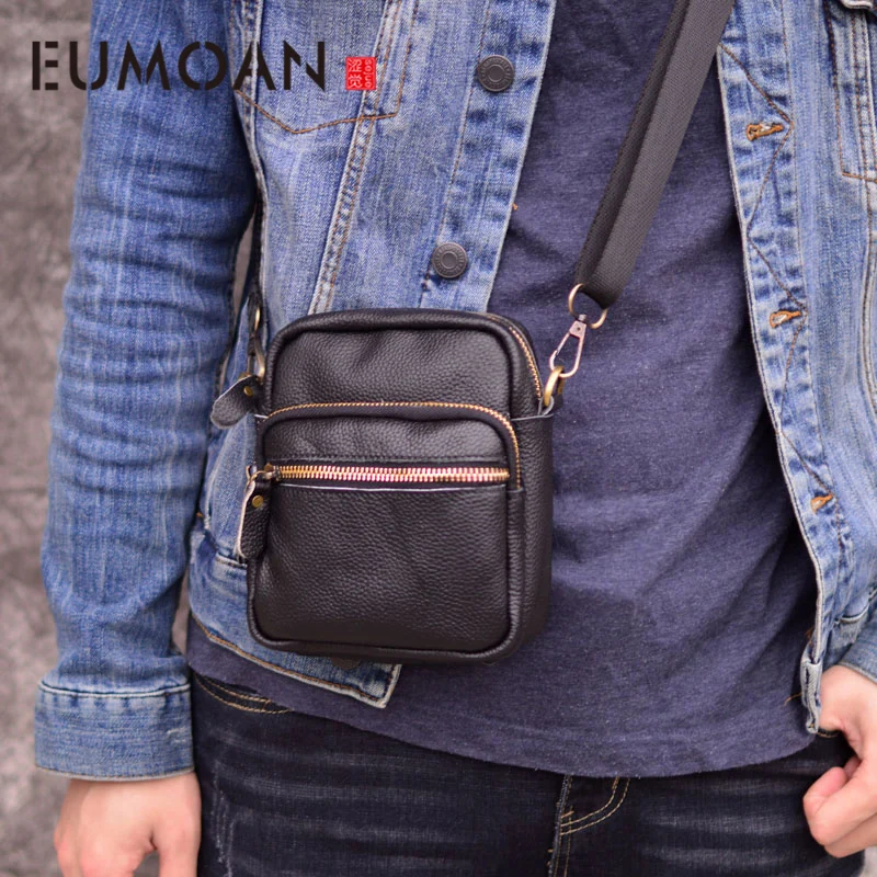 EUMOAN Genuine Leather Bag top-handle Men Bags Male Shoulder Crossbody Bags Messenger Small Flap Casual Handbags Men Leather Bag
EUMOAN Genuine Leather Bag top-handle Men Bags Male Shoulder Crossbody Bags Messenger Small Flap Casual Handbags Men Leather Bag