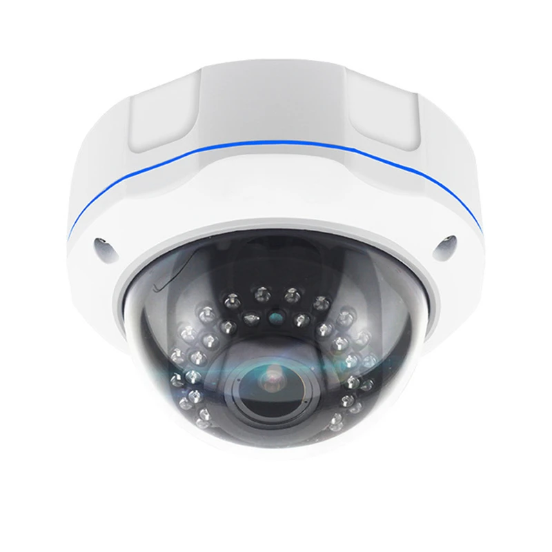 5MP Manual Zoom Dome IP Camera 2.8-12mm Varifocal Lens Vandalproof 30Pcs IR Leds Night Vision Infrared Network POE Camera
5MP Manual Zoom Dome IP Camera 2.8-12mm Varifocal Lens Vandalproof 30Pcs IR Leds Night Vision Infrared Network POE Camera