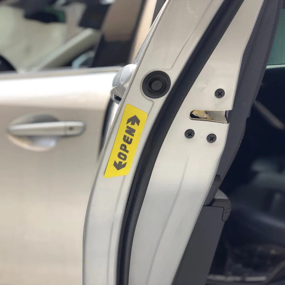 Открыто на автомобильную дверь Предупреждение Стикеры чехол для HONDA Ciimo Elysion AVANCIER