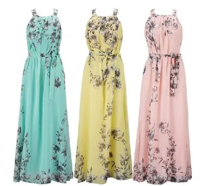 Chiffon long dress summer dress elegant women loose printing long beach vestidos sexy party dress bohemian style
Chiffon long dress summer dress elegant women loose printing long beach vestidos sexy party dress bohemian style
