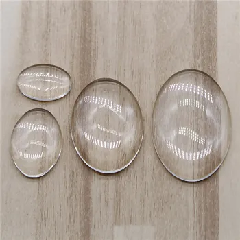 20pcs 18x25mm 20x30mm 25x35mm 13x18mm 10x14mm Oval Shape Flat Back Clear Glass Cabochon For Jewelry Making
20pcs 18x25mm 20x30mm 25x35mm 13x18mm 10x14mm Oval Shape Flat Back Clear Glass Cabochon For Jewelry Making
