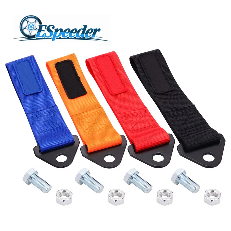ESPEEDER Trailer Belt Car Refires General Towing Ropes Tow Hook Strap Nylon | Автомобили и мотоциклы
