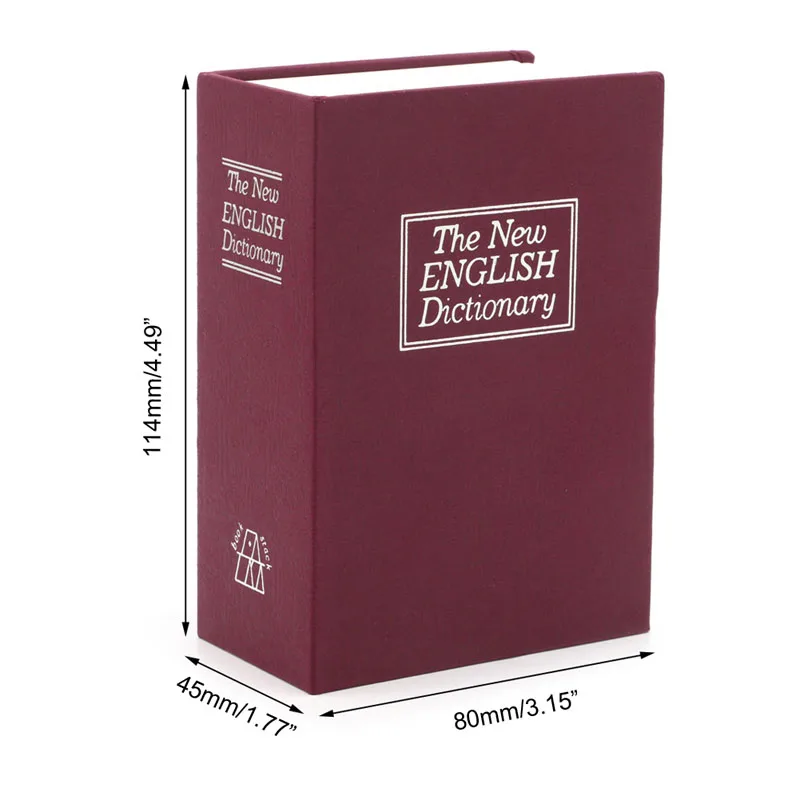 Cash Jewelry Secret Security Case Dictionary Book Shape Storage Box Case With Key Lock Jewelry Locker Box Cash Secure Box
Cash Jewelry Secret Security Case Dictionary Book Shape Storage Box Case With Key Lock Jewelry Locker Box Cash Secure Box
