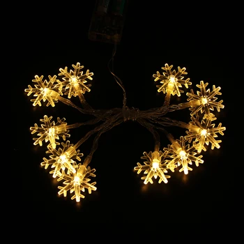 10 LED Lights Christmas Tree Ornaments Snow Flakes Led String Fairy Light Xmas Party Home Garden Wedding Light Decor 100cm
10 LED Lights Christmas Tree Ornaments Snow Flakes Led String Fairy Light Xmas Party Home Garden Wedding Light Decor 100cm