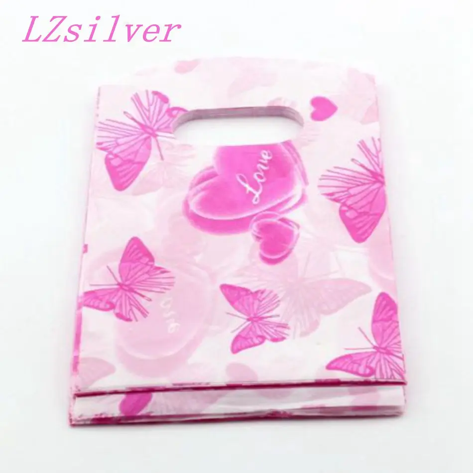 Jewelry Pouches. 300pcs Pink Butterfly Print Plastic Bags Jewelry Gift Bag 9X15cm L075
Jewelry Pouches. 300pcs Pink Butterfly Print Plastic Bags Jewelry Gift Bag 9X15cm L075
