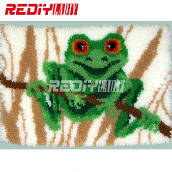 DIY Carpet Rug Tree Frog Latch Hook Rug Kits Crocheting Blanket 100% Acrylic Yarn Cushion Set for Embroidery Unfinished Crafts
DIY Carpet Rug Tree Frog Latch Hook Rug Kits Crocheting Blanket 100% Acrylic Yarn Cushion Set for Embroidery Unfinished Crafts