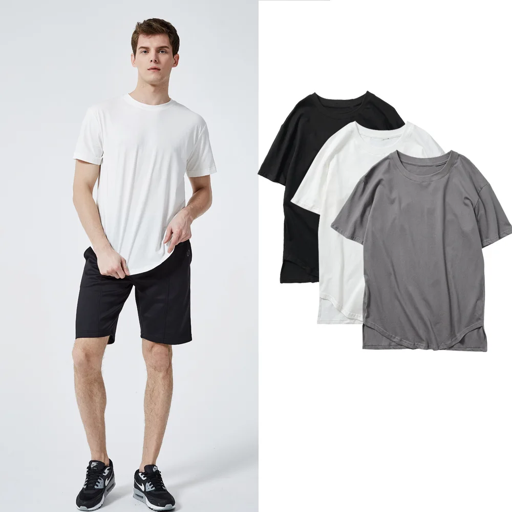 2019 Men's Pure Cotton t-Shirts thin plain color t-Shirts round collar short-sleeved loose T-shirt men's wear
2019 Men's Pure Cotton t-Shirts thin plain color t-Shirts round collar short-sleeved loose T-shirt men's wear