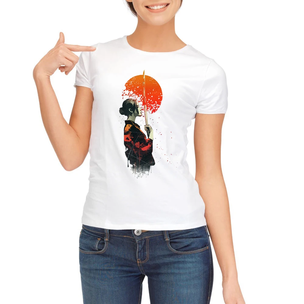 2019 Fashion Fire Samurai Printed Women T-Shirt Short Sleeve Casual T Shirts Newest Lady Funny Tee
2019 Fashion Fire Samurai Printed Women T-Shirt Short Sleeve Casual T Shirts Newest Lady Funny Tee