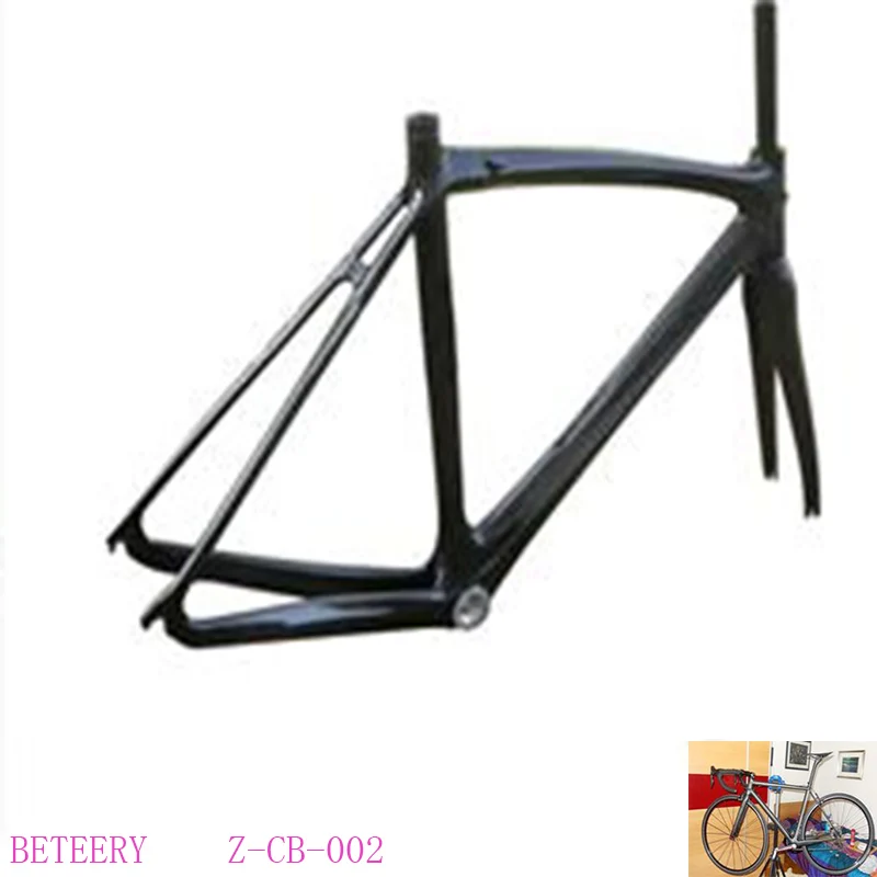 Beteery store Carbon road bike 700*23c Carbon road frame Z-CB-002 carbon frame set includ carbon fork for sale
Beteery store Carbon road bike 700*23c Carbon road frame Z-CB-002 carbon frame set includ carbon fork for sale