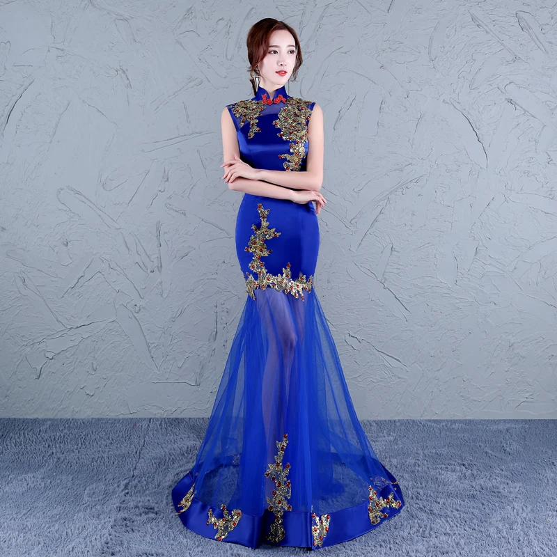 chinese women cheongsam dress traditional chinese wedding gown long oriental blue lace designer clothing china red
chinese women cheongsam dress traditional chinese wedding gown long oriental blue lace designer clothing china red