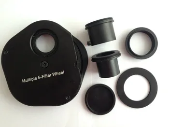 1.25" Inch 5-Position Manual Filter Wheel For Telescope Astrophotography + T2 free shipping
1.25" Inch 5-Position Manual Filter Wheel For Telescope Astrophotography + T2 free shipping