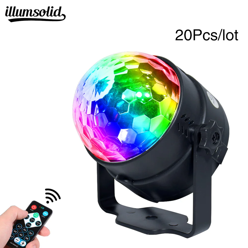 Crystal Ball Party Lights disco ball light music for party lights dj light 20Pcs/lot
Crystal Ball Party Lights disco ball light music for party lights dj light 20Pcs/lot