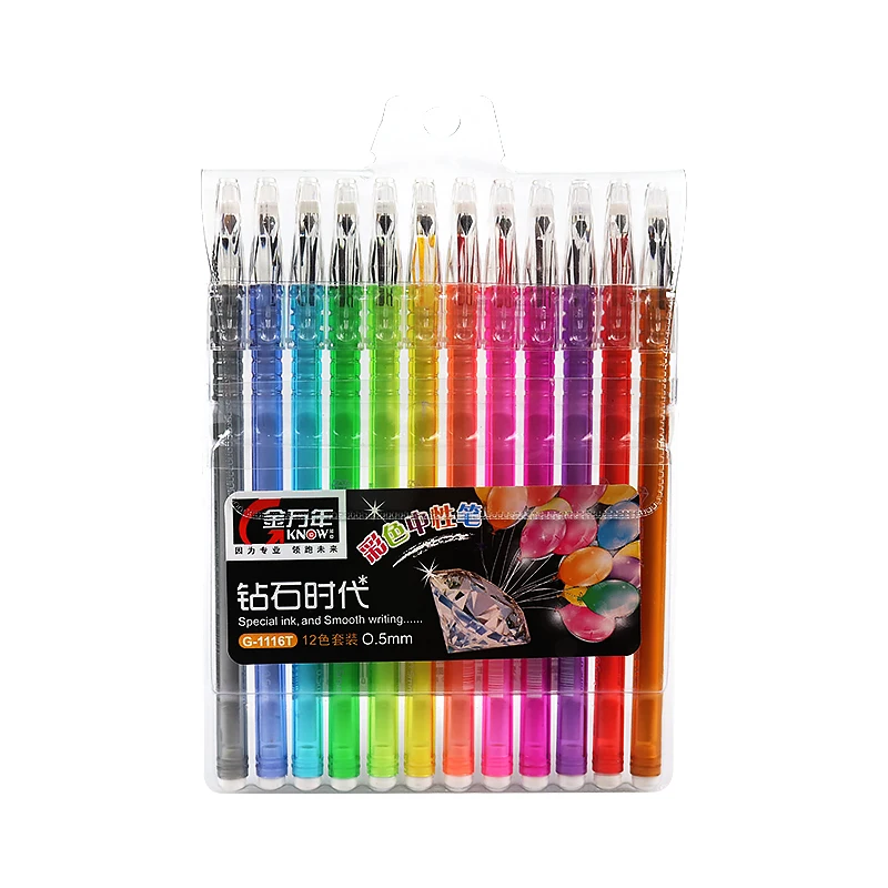 12Colors/Set Cute Candy Colorful Diamond head Color Gel Pen Creative Gift for Office School Supplies Colored rollerball Pens New
12Colors/Set Cute Candy Colorful Diamond head Color Gel Pen Creative Gift for Office School Supplies Colored rollerball Pens New