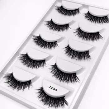 NEW 5 pairs eyelashes hand made 3d mink lashes natural long soft mink eyelashes full strip lashes makeup faux cils
NEW 5 pairs eyelashes hand made 3d mink lashes natural long soft mink eyelashes full strip lashes makeup faux cils