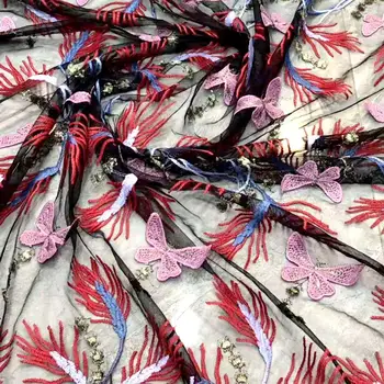 LASUI 2019 new 3 yards DIY dress decoration 3 styles Good quality multicolor Butterfly flower embroidery mesh lace fabric X0556
LASUI 2019 new 3 yards DIY dress decoration 3 styles Good quality multicolor Butterfly flower embroidery mesh lace fabric X0556