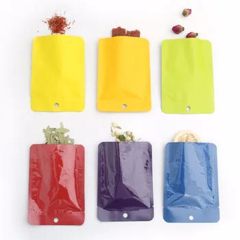 100pcs/lot 10x14cm Heat Sealing Pure Aluminum Foil Tea Nuts Food Vacuum Storage Metal Myla Open Top Bag With a hole on the top
100pcs/lot 10x14cm Heat Sealing Pure Aluminum Foil Tea Nuts Food Vacuum Storage Metal Myla Open Top Bag With a hole on the top