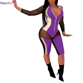 HAOOHU Sexy Playsuit Casual Overalls Streetwear One Piece Off Shoulder Bodysuit Bodycon Bandage Shorts Rompers Womens Jumpsuit
HAOOHU Sexy Playsuit Casual Overalls Streetwear One Piece Off Shoulder Bodysuit Bodycon Bandage Shorts Rompers Womens Jumpsuit