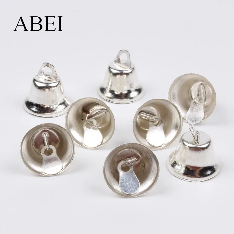 11mm 100pcs Silver Gingle bell Jewelry Finding DIY Hanger Metalic Crafts small bells supplier
11mm 100pcs Silver Gingle bell Jewelry Finding DIY Hanger Metalic Crafts small bells supplier