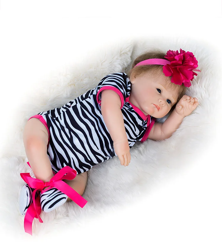 Newest Zebra dress up Bebe reborn 48cm silicone reborn baby girl dolls real alive reborn babies dolls for children best gift
Newest Zebra dress up Bebe reborn 48cm silicone reborn baby girl dolls real alive reborn babies dolls for children best gift