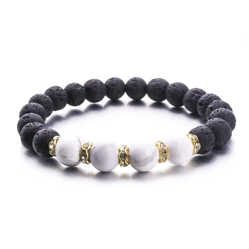 8MM Lava Stone white kallaite Beads Bracelet Diy Aromatherapy Essential Oil Diffuser Bracelet
8MM Lava Stone white kallaite Beads Bracelet Diy Aromatherapy Essential Oil Diffuser Bracelet