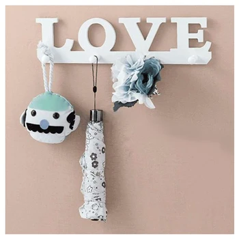 KSOL Vintage LOVE 4 Hook Coat Rack Clothes Robe Key Holder Hat Hanger Wall Home 
KSOL Vintage LOVE 4 Hook Coat Rack Clothes Robe Key Holder Hat Hanger Wall Home