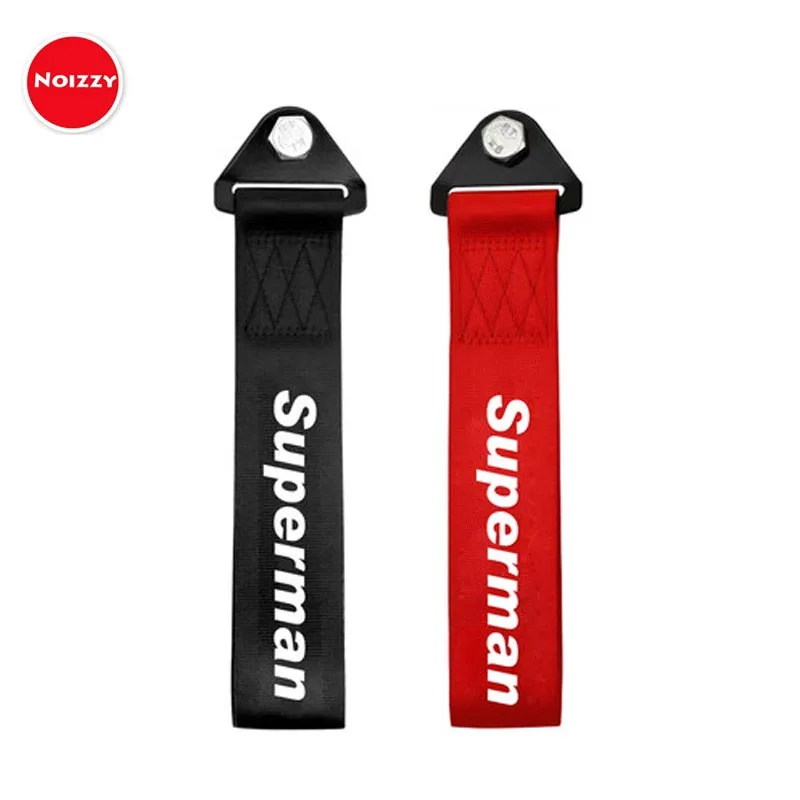 Noizzy Superman Towing Rope Heavy Duty Tow Strap Hook Car Nylon Front Rear Auto Bumper Bar Trailer Tsurikawa Exterior Styling
Noizzy Superman Towing Rope Heavy Duty Tow Strap Hook Car Nylon Front Rear Auto Bumper Bar Trailer Tsurikawa Exterior Styling