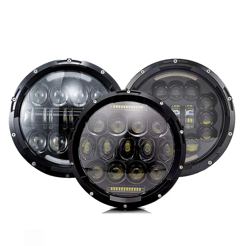 Motorcycle Black/Chrome Halo Angel Eye DRL Led Headlamp Harley Davidsion Softail Slim Fat Boy 7" Inch H4 LED Daymaker Headlight
Motorcycle Black/Chrome Halo Angel Eye DRL Led Headlamp Harley Davidsion Softail Slim Fat Boy 7" Inch H4 LED Daymaker Headlight