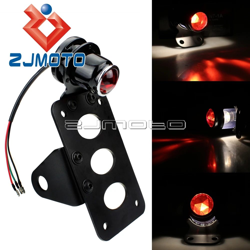 Side Mount Tail Light License Number Plate Light Taillight Motorccyle Brake Lights For Harley Custom Cafe Racer Chopper Bobber
Side Mount Tail Light License Number Plate Light Taillight Motorccyle Brake Lights For Harley Custom Cafe Racer Chopper Bobber