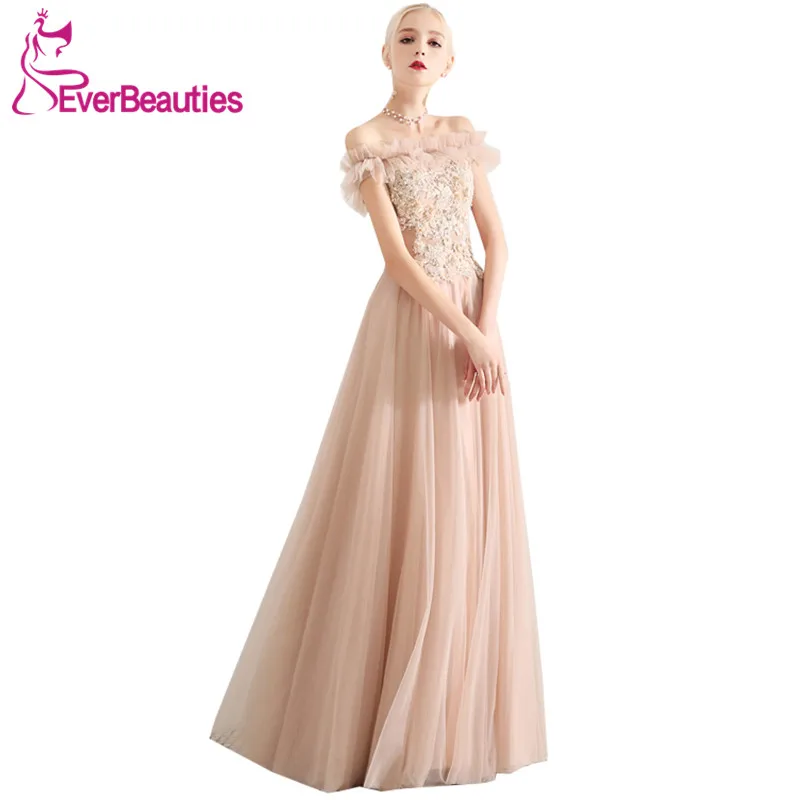 Tulle Evening Dress for Party 2019 Off the Shoulder Robe De Soiree Formal Dress Women Elegant Evening Gowns
Tulle Evening Dress for Party 2019 Off the Shoulder Robe De Soiree Formal Dress Women Elegant Evening Gowns