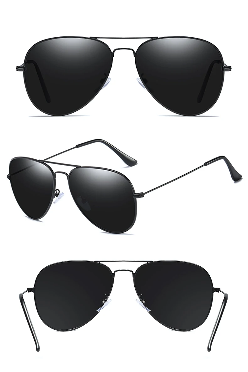 Classic Retro Aviation Sunglasses Polarized Sunglasses for Men Brand Design Vintage Driving Eyewear Sun Glasses Women with Case Classic Retro Aviation Sunglasses Polarized Sunglasses for Men Brand Design Vintage Driving Eyewear Sun Glasses Women with Case
