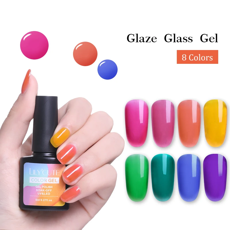 LILYCUTE 8ml Translucent Glaze Gel Polish Nail Enamel Colors Amber Color Nail Art Manicure Decoration Glass Gel Polish DIY
LILYCUTE 8ml Translucent Glaze Gel Polish Nail Enamel Colors Amber Color Nail Art Manicure Decoration Glass Gel Polish DIY