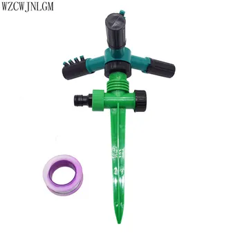Garden Irrigation Watering System 360 Degree Automatic Rotating Sprinkler Nozzle Irrigation System 3 Nozzle Tube Hose Garden Too
Garden Irrigation Watering System 360 Degree Automatic Rotating Sprinkler Nozzle Irrigation System 3 Nozzle Tube Hose Garden Too