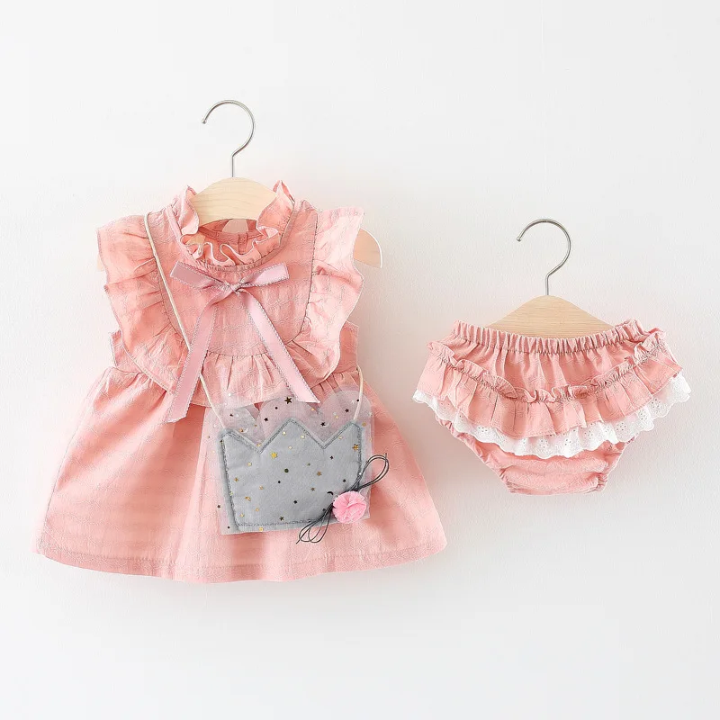 3PCS Newborn Toddler Baby Girl Clothes Set 2019 Summer Sleeveless Solid Vest Back Cross Top+Ruffles Shorts Cloth
3PCS Newborn Toddler Baby Girl Clothes Set 2019 Summer Sleeveless Solid Vest Back Cross Top+Ruffles Shorts Cloth