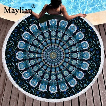 Yoga Tassel Mandala Tapestry Bohemian Purple Round Beach Towel Mat Floral Toalla Sunblock Boho Style Blanket T181
Yoga Tassel Mandala Tapestry Bohemian Purple Round Beach Towel Mat Floral Toalla Sunblock Boho Style Blanket T181