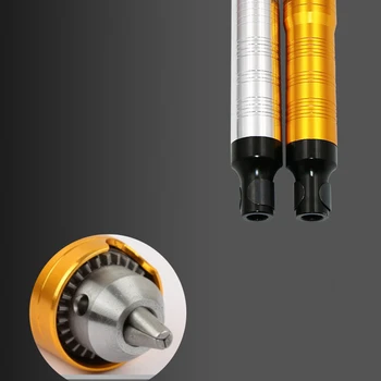 New 0.3-6.5mm Handpiece Chuck Practical Fit for Flexible Flex Shaft Rotary Grinder Tool Tackle Gold/silver
New 0.3-6.5mm Handpiece Chuck Practical Fit for Flexible Flex Shaft Rotary Grinder Tool Tackle Gold/silver