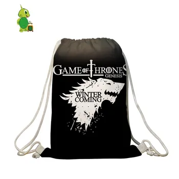 Game of Thrones Winter Is Coming Drawstring Bag Women Men Fans Daily Backpack Softback School Bags Portable Travel Bags
Game of Thrones Winter Is Coming Drawstring Bag Women Men Fans Daily Backpack Softback School Bags Portable Travel Bags