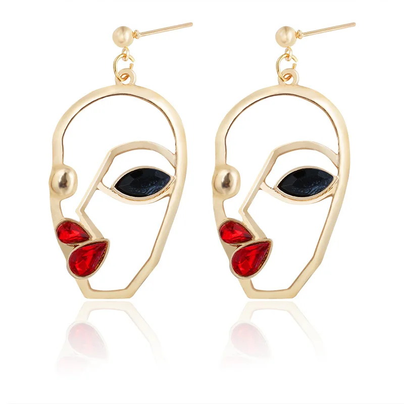 Euro-American Simple Temperament Personality Face Mask Fashion Abstract Earrings Facebook Earrings Exaggerate Punk Wind Girl
Euro-American Simple Temperament Personality Face Mask Fashion Abstract Earrings Facebook Earrings Exaggerate Punk Wind Girl
