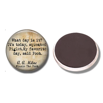 What Day Is It It's today squeaked 30MM Fridge Magnet Winnie The Pooh Quote GlassDome Magnetic Refrigerator Stickers Note Holder
What Day Is It It's today squeaked 30MM Fridge Magnet Winnie The Pooh Quote GlassDome Magnetic Refrigerator Stickers Note Holder
