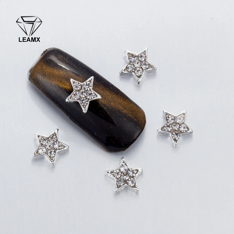 10 PCS/bag 3D Nail Art Decorations Glamour Rhinestone Star Type Alloy Decoration Rhinestone Nail Supplies 
10 PCS/bag 3D Nail Art Decorations Glamour Rhinestone Star Type Alloy Decoration Rhinestone Nail Supplies