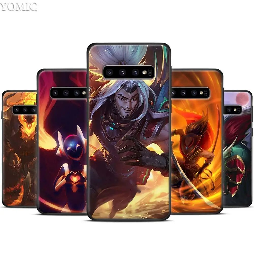 League of Legends Black Silicone Case for Samsung Galaxy S10 S10e S8 S9 Plus S7 A40 A50 A70 Note 8 9 Soft Cover Case
League of Legends Black Silicone Case for Samsung Galaxy S10 S10e S8 S9 Plus S7 A40 A50 A70 Note 8 9 Soft Cover Case