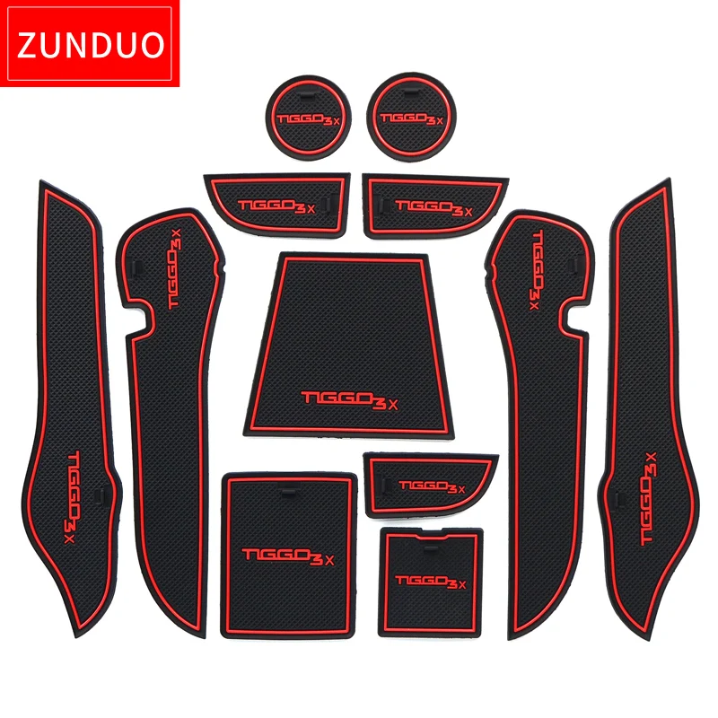 ZUNDUO Gate slot pad For Chery Tiggo 2 2016 2017 2018 2019 Tiggo2 Tiggo 3x MVM X22 DR3 Interior Door Pad/Cup Non-slip mats
ZUNDUO Gate slot pad For Chery Tiggo 2 2016 2017 2018 2019 Tiggo2 Tiggo 3x MVM X22 DR3 Interior Door Pad/Cup Non-slip mats