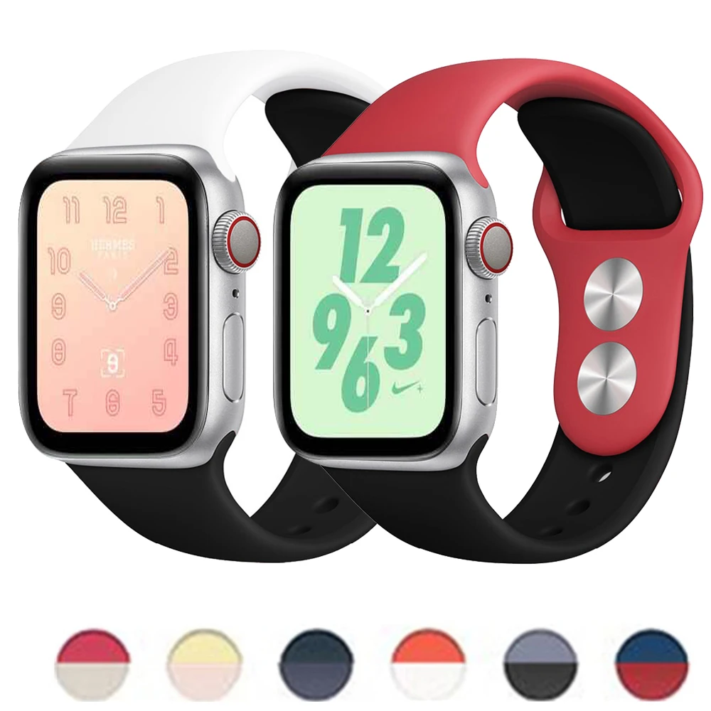 Sport Strap For Apple Watch 4 band 42mm 38mm 44mm 40mm watchband iwatch series 4 3 2 1 correa wrist bracelet accessories
Sport Strap For Apple Watch 4 band 42mm 38mm 44mm 40mm watchband iwatch series 4 3 2 1 correa wrist bracelet accessories
