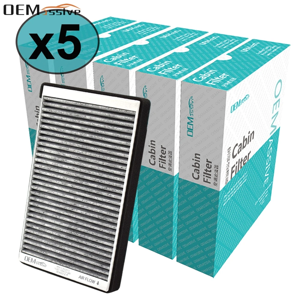 5PC Car Cabin Air Conditioning Filter Includes Activated Carbon For Ford Escape Maverick Mazda Tribute 2.0 2.3 3.0 2000-2007
5PC Car Cabin Air Conditioning Filter Includes Activated Carbon For Ford Escape Maverick Mazda Tribute 2.0 2.3 3.0 2000-2007