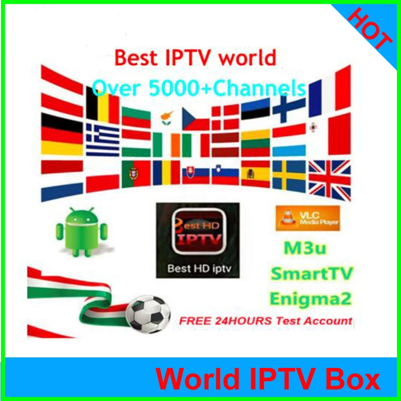 

Iptv 5000+CH Espa a Spain Dutch Turkey Portugal Italia France Subscription Iptv Adult M3u Vod For X96 H96 Mag Htv Android Tv box